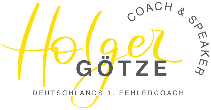 Holger Götze - Coach & Speaker - Deutschlands 1. Fehlercoach