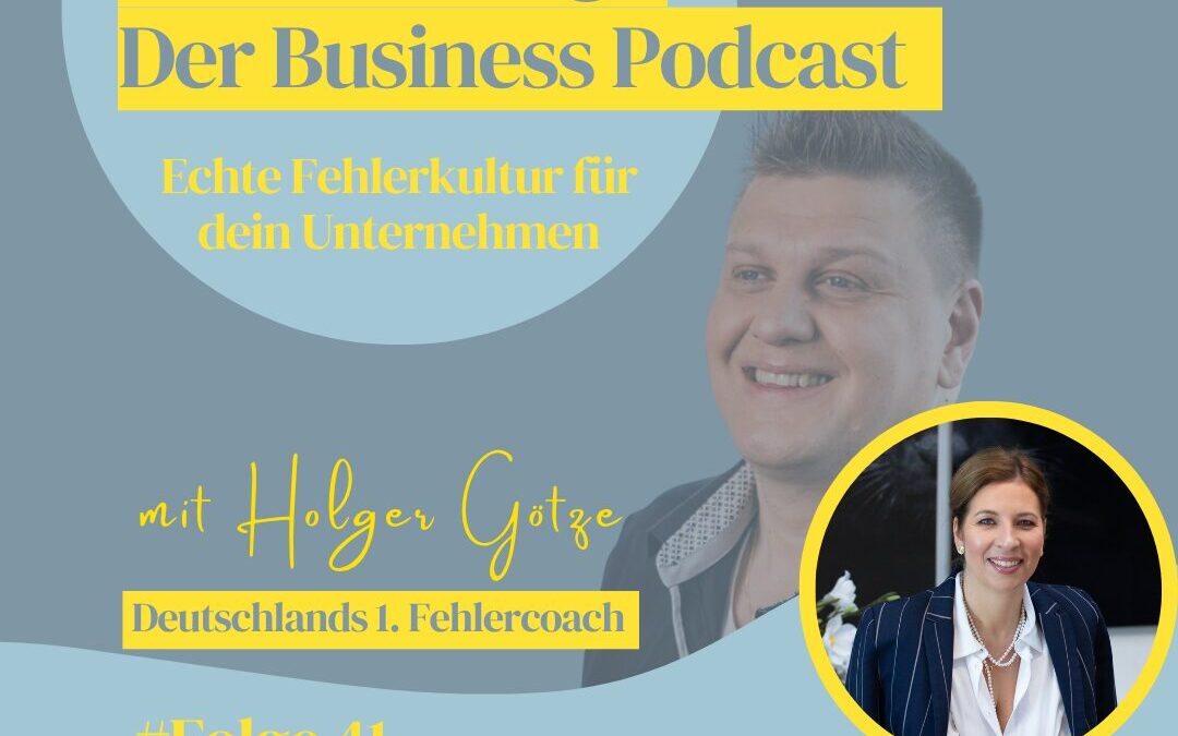 Podcastfolge 041: High-Impact statt High-Pressure: Wie Führungskräfte Fehler neu denken können – Interview mit Viktoria Orosz